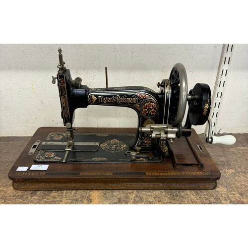 324 - An early 20th Century Frister & Rossman sewing machine