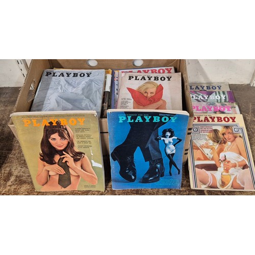 387 - A collection of 1960's Playboy glamour magazines