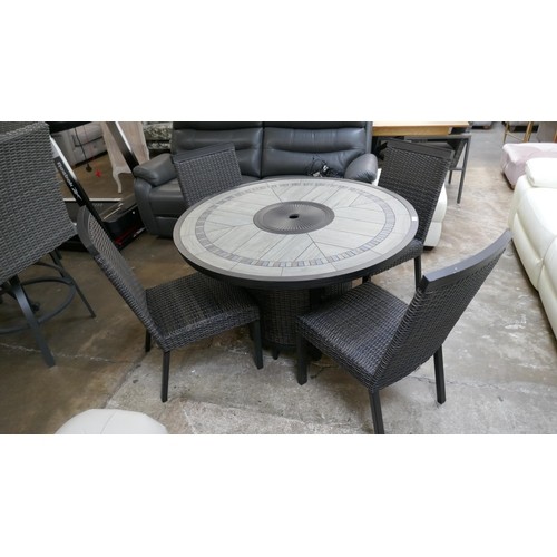 3162 - Agio Conway 5Pc Round Dining Set, Original RRP £499.99 + vat  (4212-7/901)   * This lot is subject t... 