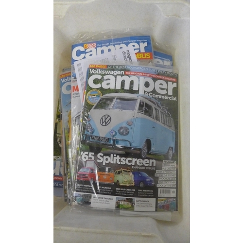 5264 - A quantity of Volkswagon and camping related magazines