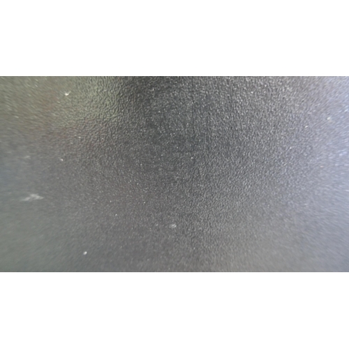 6048 - Arden Black Curved Edge Worktop 241cm x 97cm (554-165)   * This lot is subject to vat