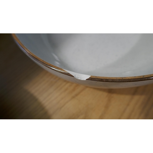 6124 - Stoneware Options Dinnerware (Chipped Bowls)  (335-275) *This lot is subject to Vat