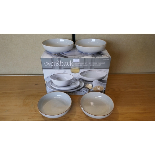 6124 - Stoneware Options Dinnerware (Chipped Bowls)  (335-275) *This lot is subject to Vat