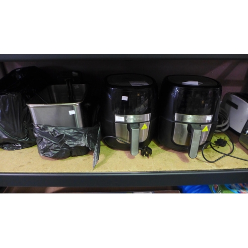 6332 - Quantity of Scrap items to include: 3 x Gourmia Air Fryers, 2 x Tefal Fryers, etc.  (335-43-45,73-74... 