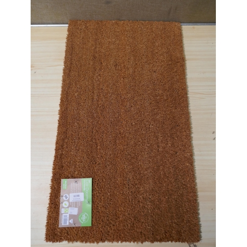 6198 - Jvl Manor Plain Doormat 240 X 70 Cm 2 Pack         (335-545) *This lot is subject to Vat