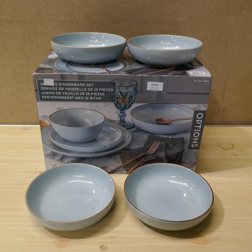 6204 - Options Stoneware Dinnerware Set (335-574) *This lot is subject to Vat