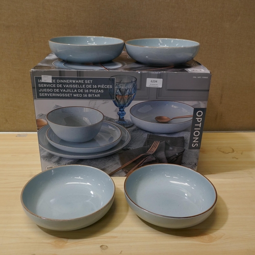 6204 - Options Stoneware Dinnerware Set (335-574) *This lot is subject to Vat