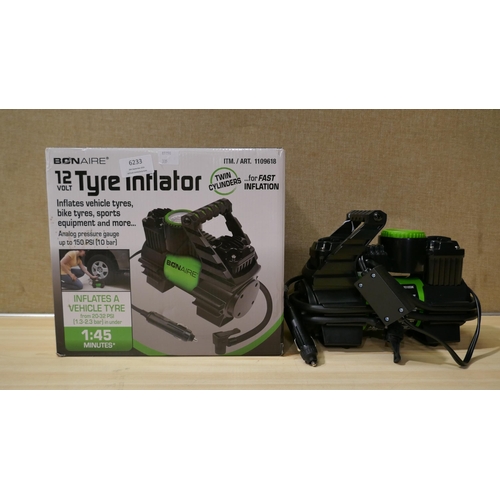 6233 - Bon Aire 12V Inflator (Model No:Tc12Cuk)  (335-421) *This lot is subject to Vat