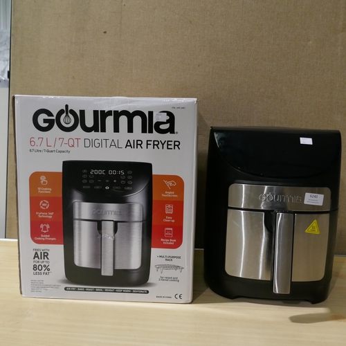 6240 - Gourmia Air Fryer 7Qt     (335-584) *This lot is subject to Vat