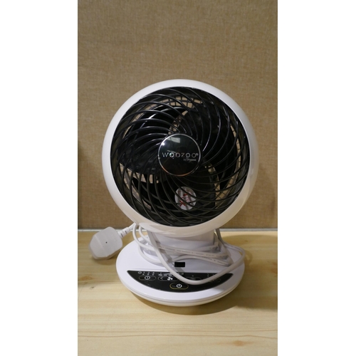 6243 - Iris Woozoo Desk Fan, No Remote      (335-168) *This lot is subject to Vat