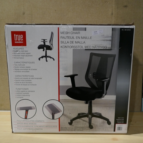 6249 - True Innvation Mesh Chair, Original RRP £99.99 + Vat (335-402) *This lot is subject to Vat