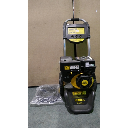 6260 - Champion Petrol Pressure Washer 2600 Psi (Missing Petrol Cap) Original RRP £299.99 + Vat (335-518) *... 