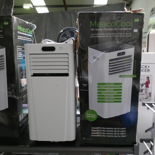 6185 - Meaco Aircon Unit 10K Btu, NO REMOTE, Original RRP £299.99 + Vat (335-88) *This lot is subject to Va... 