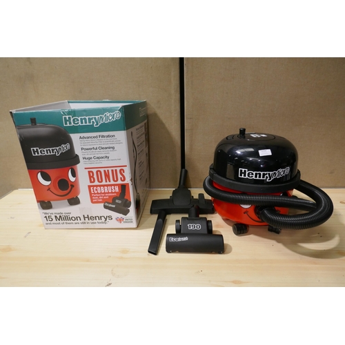 6194 - Henry Micro Hi-Flo Vacuum Cleaner with Box (No Pipes) (Model No: HVR200M-11) Original RRP £139.99 + ... 