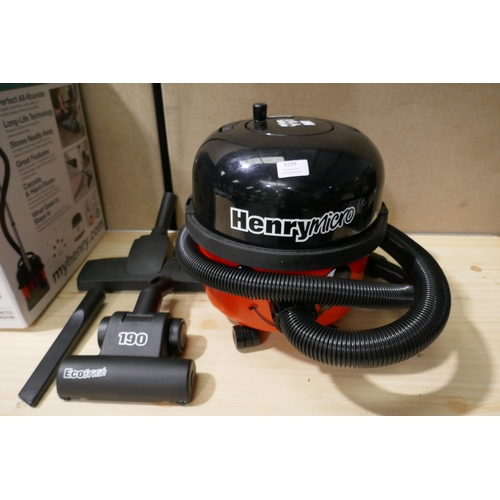 6194 - Henry Micro Hi-Flo Vacuum Cleaner with Box (No Pipes) (Model No: HVR200M-11) Original RRP £139.99 + ... 