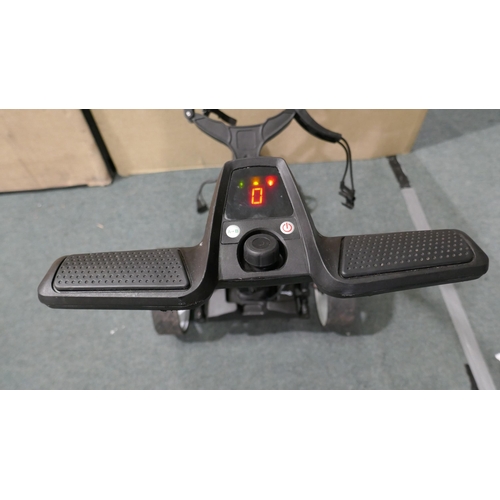 6256 - Ben Sayers Black Electric Golf Trolley with Battery and Charger