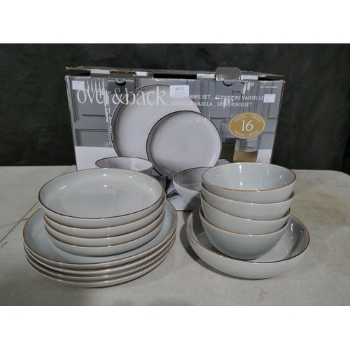 6277 - Stoneware Options Dinnerware Set    (335-35) *This lot is subject to Vat