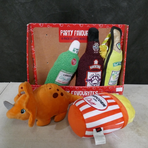 6287 - House Of Paws Party Favourite Dog Toys     (335-147) *This lot is subject to Vat