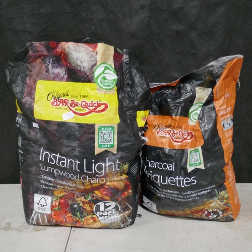 6292 - Instant Light Charcoal and Charcoal Briquettes (335-122,131) *This lot is subject to Vat