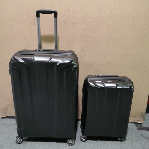 6298 - Samsonite Black Endure 2 Piece Hard Shell Suitcase Set, Original RRP £119.99 + Vat (335-16) *This lo... 