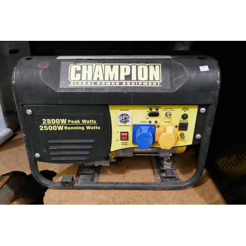 6316 - Champion Petrol Generator, Original RRP £209.99 + Vat (335-336) *This lot is subject to Vat