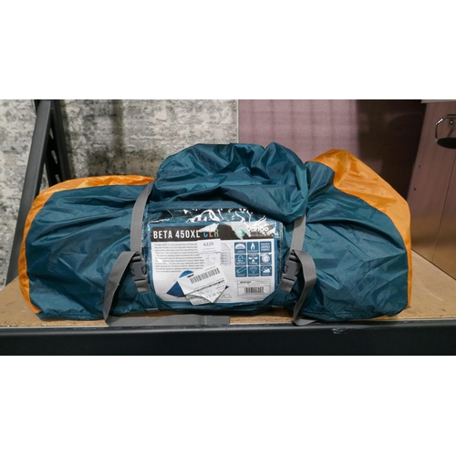 6329 - Vango Beta 450 Xl 4 Person Tent, Original RRP £141.66 + Vat (335-484) *This lot is subject to Vat