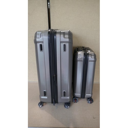 6005 - Samsonite Silver Endure 2 Piece Hard Shell Suitcase Set, Original RRP £119.99 + Vat (335-340) *This ... 