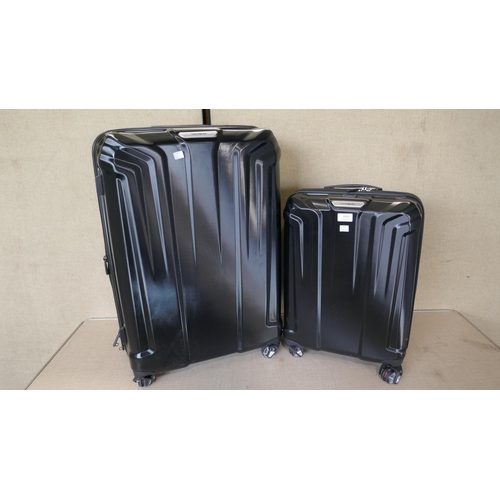 6006 - Samsonite Black Endure 2 Piece Hard Shell Suitcase Set, Original RRP £119.99 + Vat (335-481) *This l... 