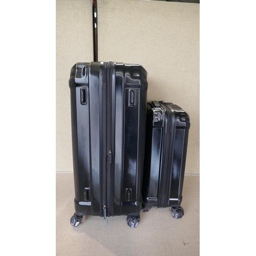 6006 - Samsonite Black Endure 2 Piece Hard Shell Suitcase Set, Original RRP £119.99 + Vat (335-481) *This l... 