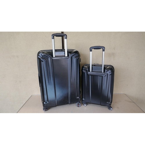 6006 - Samsonite Black Endure 2 Piece Hard Shell Suitcase Set, Original RRP £119.99 + Vat (335-481) *This l... 