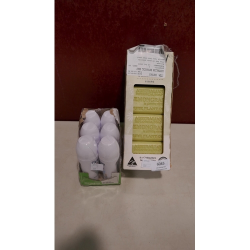 6083 - Dove Roll-On Deodorant   50Ml 6 Pack and Australian Botanical Soap 8 X 193G    (335-473,497) *This l... 