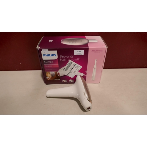 6088 - Philips Lumea IPL Laser hair Remover,  Original RRP £249.99 + Vat (335-176) *This lot is subject to ... 