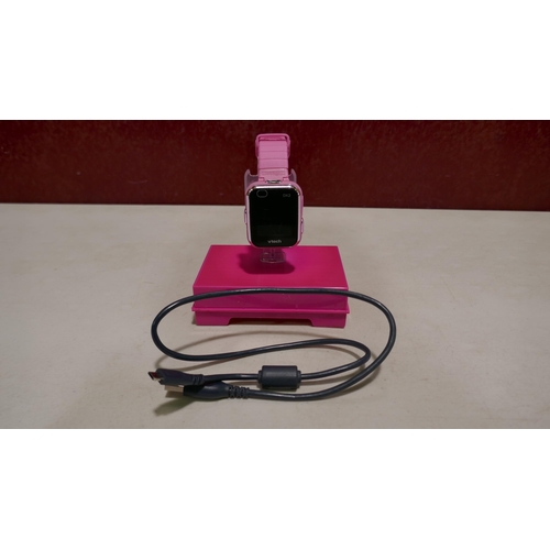 6114 - Vtech Dx2 Pink Smart Watch   (335-15) *This lot is subject to Vat