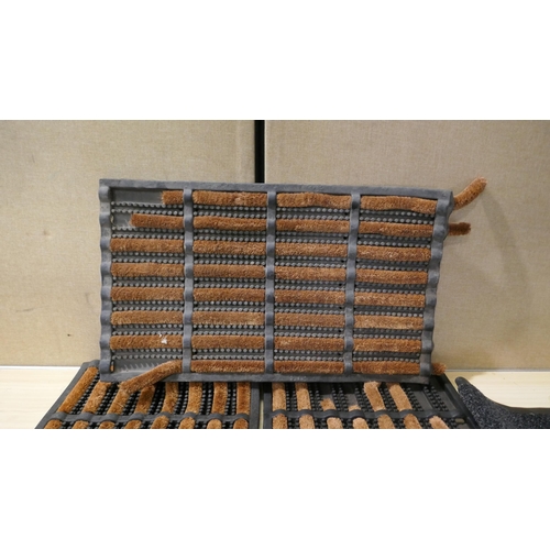 6153 - 3x Primeur Coir Rod Mats (Require Attention)   (335-398,590,592) *This lot is subject to Vat