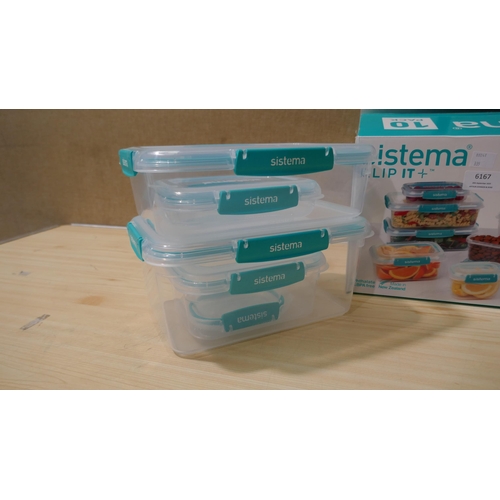 6167 - Sistema Klip It Plus Storage Containers  (335-551) *This lot is subject to Vat