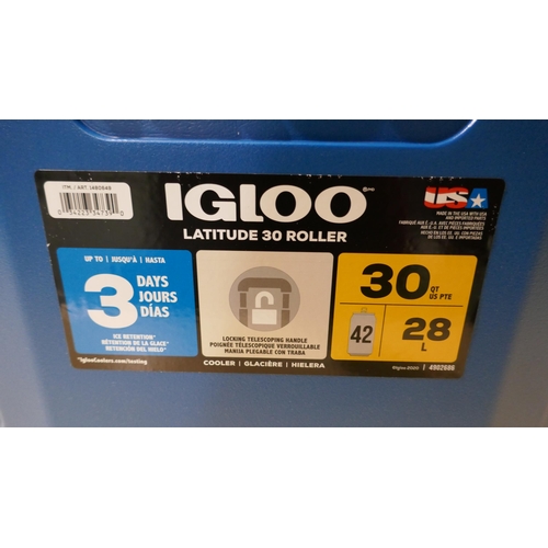 6169 - Igloo Maxcold 28L Wheeled Cool Box     (335-568) *This lot is subject to Vat