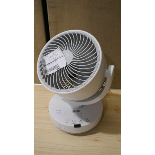 6179 - Nsa Compact Airfan Circulator                (335-96) *This lot is subject to Vat