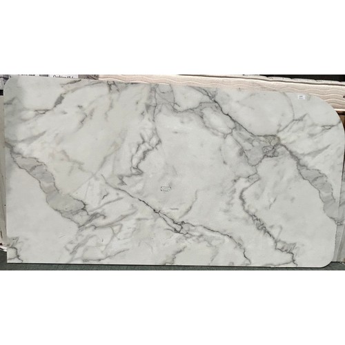 6299 - Calacatta Cloud Matt Effect Island Worktop  (554-158)   * This lot is subject to vat