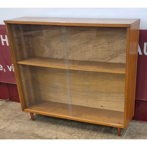 11 - A teak bookcase