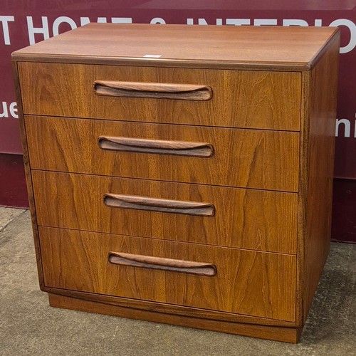 16 - A G-Plan Fresco teak chest of drawers