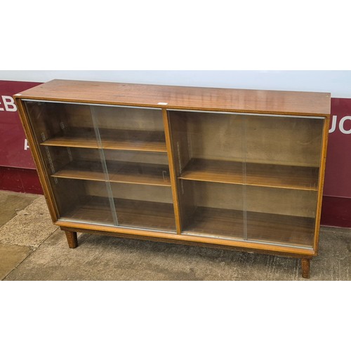 23 - A teak bookcase