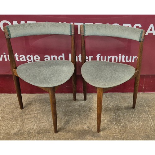 40 - A pair of Danish Frem Rojle teak chairs, designed by Hans Olsen