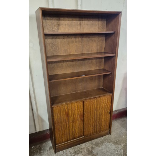 51 - A teak bookcase