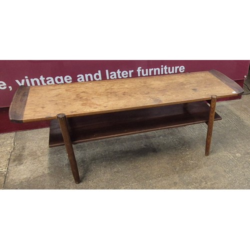 64 - A Danish teak coffee table