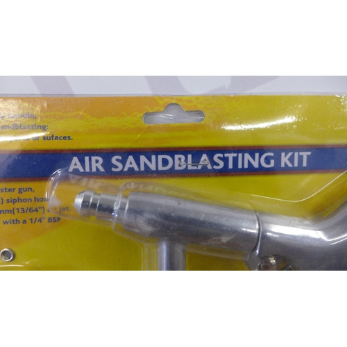 5028 - A packaged and unused Marksman SandBlasting kit