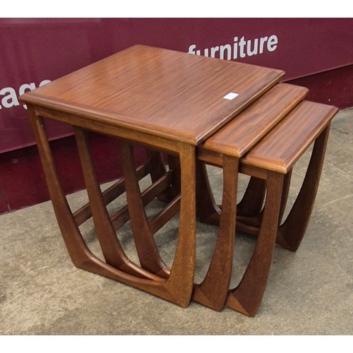 75 - A Sunelm teak nest of tables