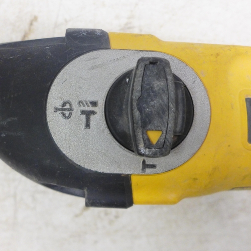 5003 - A cased Dewalt D25123-LX 115v hammer drill