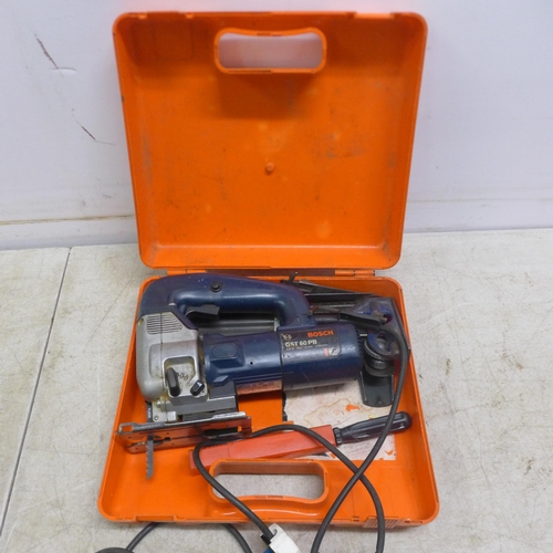 5024 - A quantity of cased tools including a Power Craft 826703 240v Omni-Saw, a Workzone CSC18LDW 18v lith... 