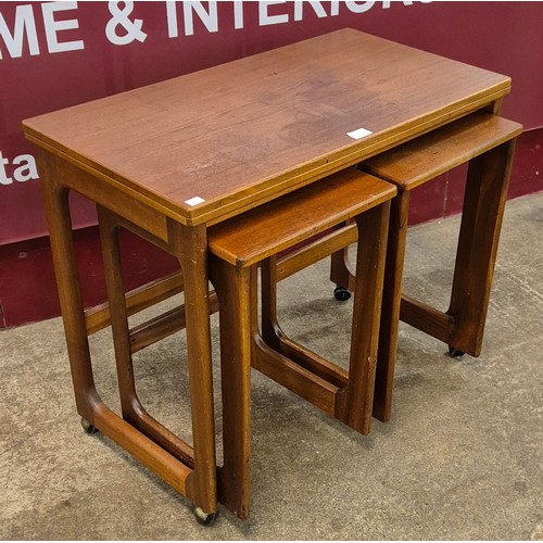 50C - A McIntosh Triform teak nest of tables