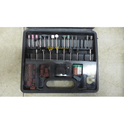 5026 - A quantity of tools including a Power Plus POW1820 multi-tool and Power Craft combi-tool accessory k... 